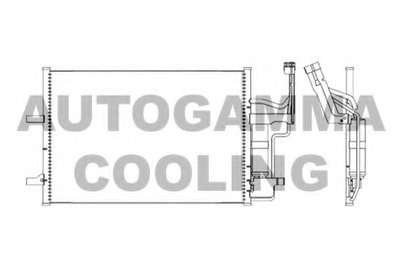 Конденсатор, кондиционер AUTOGAMMA купить