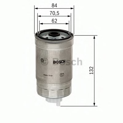 Фильтр топливный Volvo S60/S80/V70/XC70/XC90 2.4D 01-10