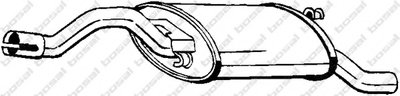 Глушитель выхлопных газов конечный BOSAL купить