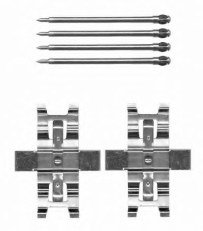 Комплектующие, колодки дискового тормоза MINTEX купить