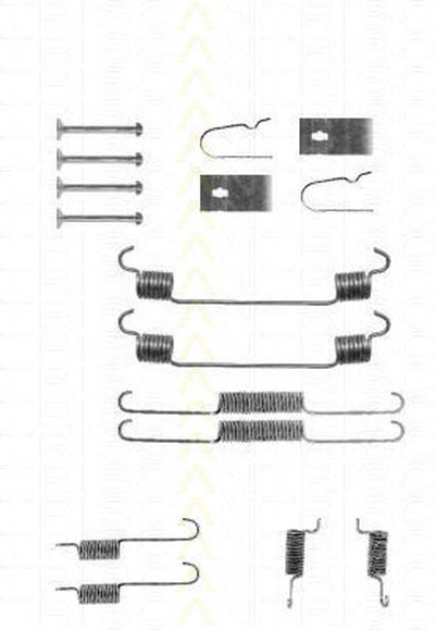 Комплектующие, тормозная колодка TRISCAN купить
