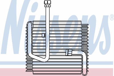 Испаритель, кондиционер NISSENS купить