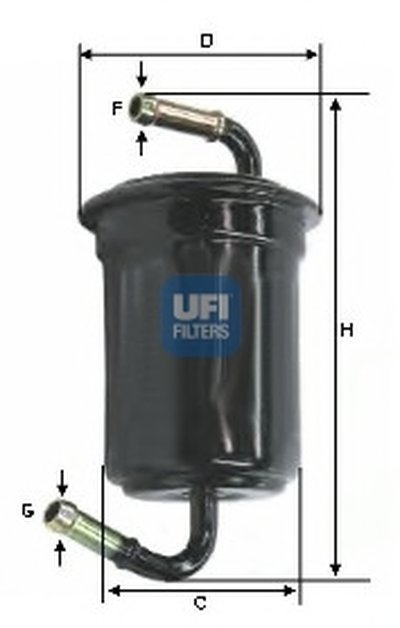 Топливный фильтр UFI купить