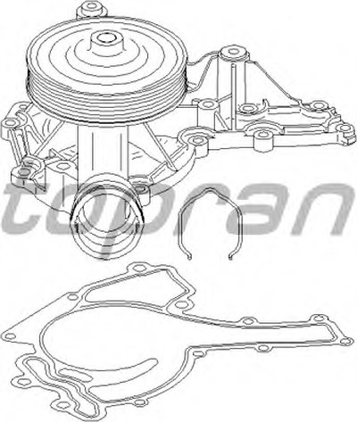 Водяной насос TOPRAN купить