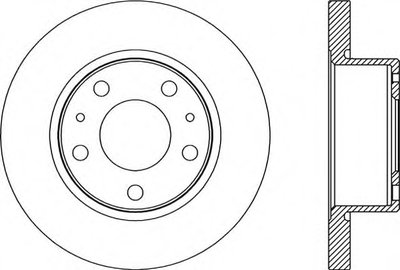 Тормозной диск ADAPTIVE OPEN PARTS купить