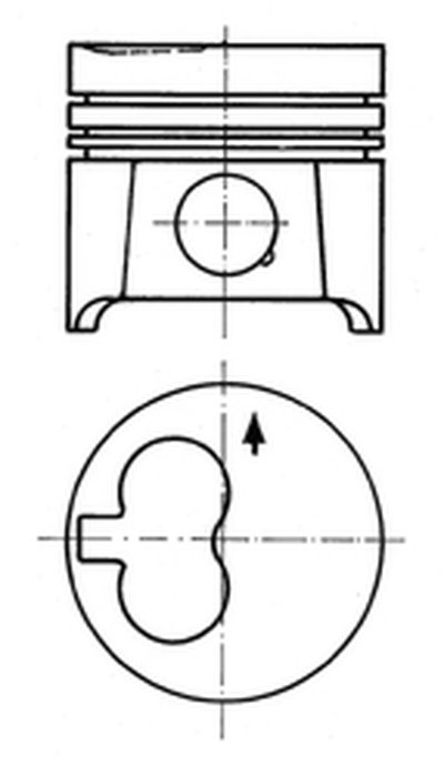 Поршень KOLBENSCHMIDT купить