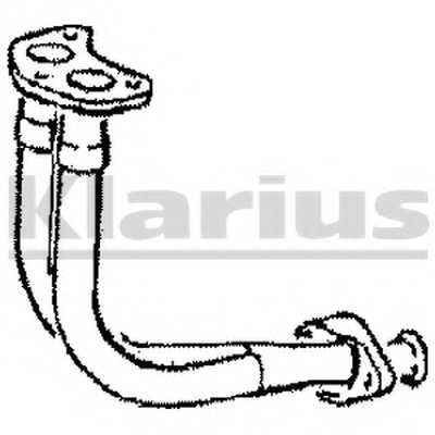 Труба выхлопного газа KLARIUS купить