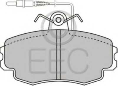 Комплект тормозных колодок, дисковый тормоз EEC купить