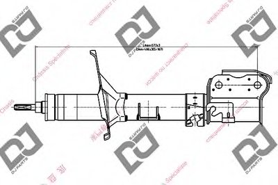 Амортизатор DJ PARTS купить