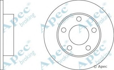 Тормозной диск APEC braking купить