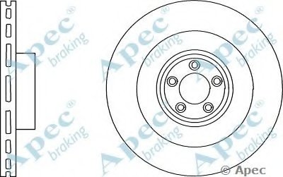 Тормозной диск APEC braking купить