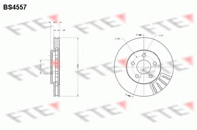 Тормозной диск FTE купить