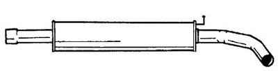 Средний глушитель выхлопных газов AKS DASIS купить