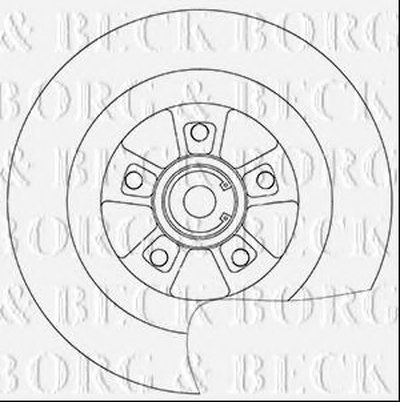 Тормозной диск BORG & BECK купить