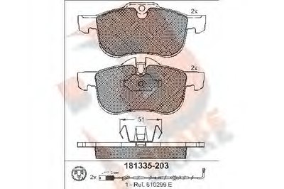 Комплект тормозных колодок, дисковый тормоз R BRAKE купить