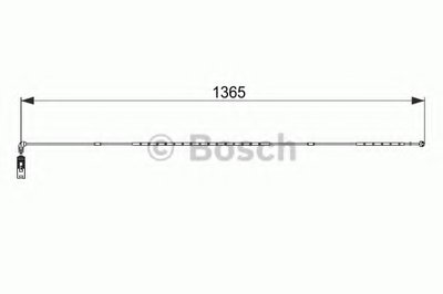 Сигнализатор, износ тормозных колодок BOSCH купить