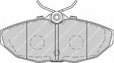 Комплект тормозных колодок, дисковый тормоз PREMIER FERODO купить