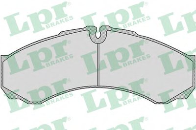 Комплект тормозных колодок, дисковый тормоз LPR купить