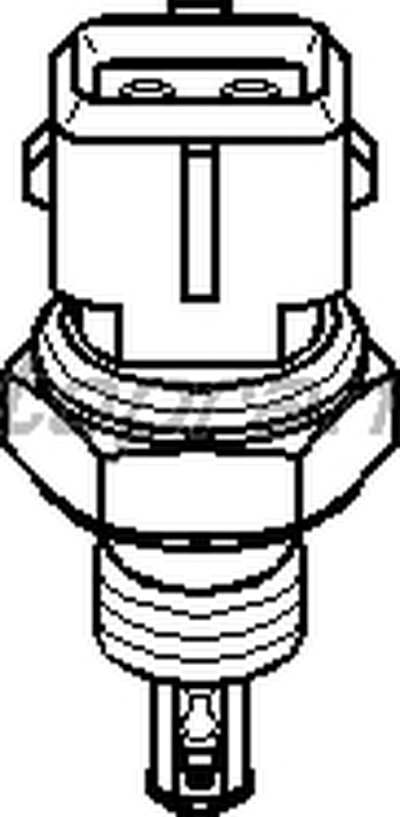 Датчик, температура впускаемого воздуха TOPRAN купить
