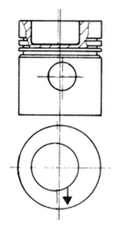 Поршень KOLBENSCHMIDT купить