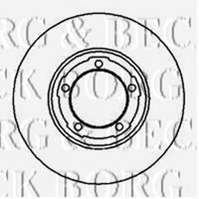 Тормозной диск BORG & BECK купить