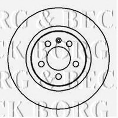 Тормозной диск BORG & BECK купить