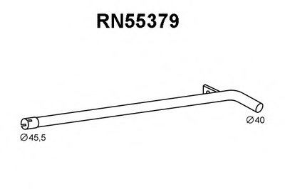 Труба выхлопного газа VENEPORTE купить