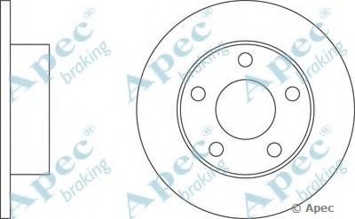 Тормозной диск APEC braking купить