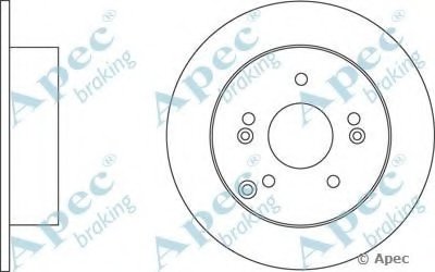 Тормозной диск APEC braking купить