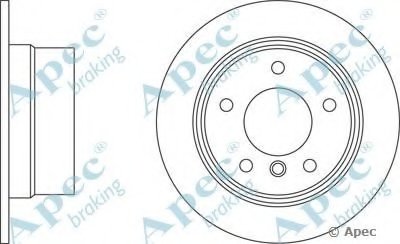 Тормозной диск APEC braking купить