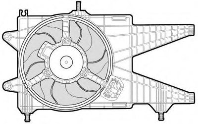 Вентилятор, охлаждение двигателя Genuine: DENSO CTR купить