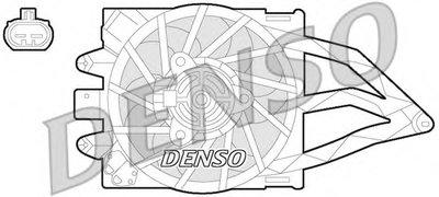 Вентилятор, охлаждение двигателя DENSO купить