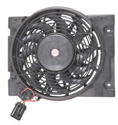 Вентилятор радиатора Opel Astra G/Zafira A 1.2-2.2 98-07 (с диффузором)