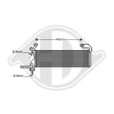Топливный радиатор DIEDERICHS купить