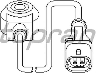 Датчик детонации TOPRAN купить