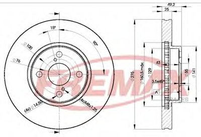 Тормозной диск Premium Carbon + FREMAX купить