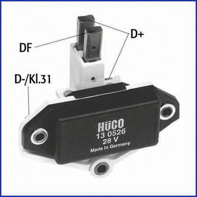 Реле генератора (28V) Daf 85/95/Man El/Em/Nl/Ng 92- (HÜCO)