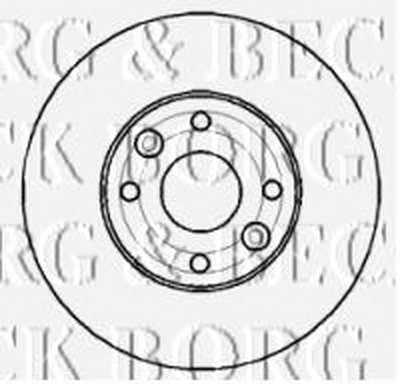 Тормозной диск BORG & BECK купить