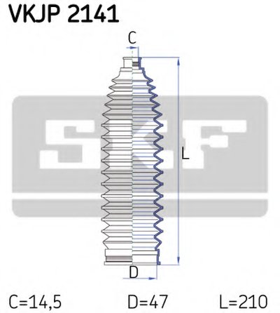 Комплект пылника, рулевое управление SKF купить