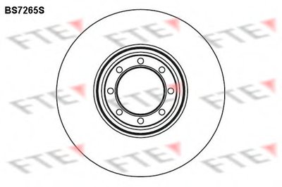 Тормозной диск FTE купить