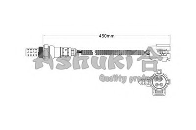 Лямда-зонд ASHUKI купить