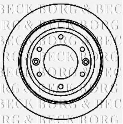 Тормозной диск BORG & BECK купить