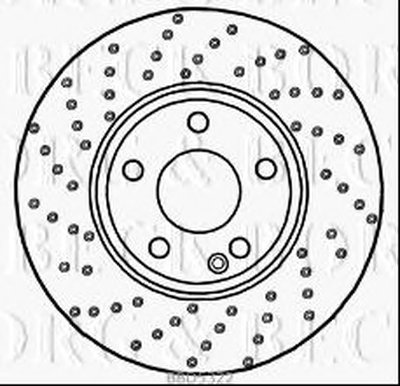 Тормозной диск BORG & BECK купить