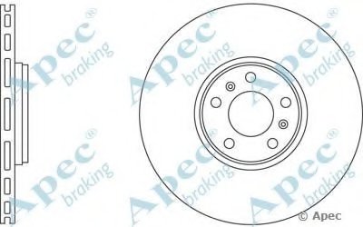 Тормозной диск APEC braking купить