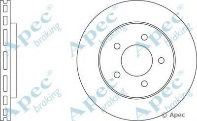 Тормозной диск APEC braking купить