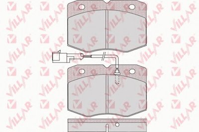Комплект тормозных колодок, дисковый тормоз VILLAR купить