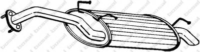 Глушитель выхлопных газов конечный BOSAL купить