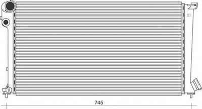 Радиатор, охлаждение двигателя MAGNETI MARELLI купить