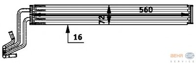 масляный радиатор, двигательное масло BEHR-HELLA купить