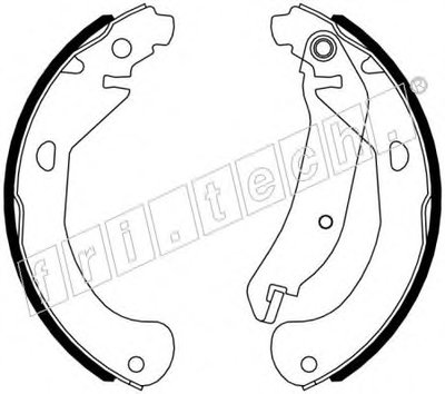 Комплект тормозных колодок fri.tech. купить